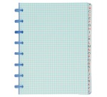 Atoma notebook, A5, transparent, 5 mm squared