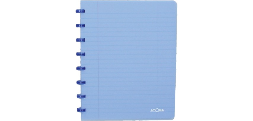 Cahier anneaux Atoma Trendy 16,5 x 21 cm ligné - 144 pages