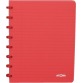 Atoma Trendy cahier, ft A5, 144 pages, ligné, transparant rood