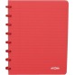 Atoma Trendy cahier, ft A5, 144 pages, ligné, transparant rood