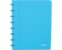 Atoma Trendy cahier, ft A5, 144 pages, ligné, transparant turkoois
