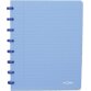 Atoma Trendy cahier, ft A5, 144 pages, quadrillé 5 mm, transparant blauw