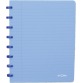 Atoma Trendy schrift, ft A5, 144 bladzijden, geruit 5 mm, transparant blauw