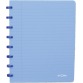 Atoma Trendy cahier, ft A5, 144 pages, quadrillé 5 mm, transparant blauw