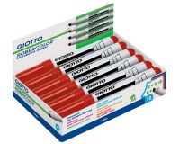 Giotto Robercolor Whiteboard-Marker Maxi, abgeschrägte Spitze, rot