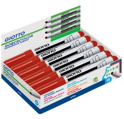 Giotto Robercolor whiteboardmarker maxi, schuine punt, rood