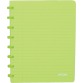 Atoma Trendy cahier, ft A5, 144 pages, commercieel quadrillé, transparant groen