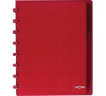 Atoma Trendy schrift, ft A5+, 120 bladzijden, geruit 5 mm, met 6 tabbladen, in geassorteerde kleuren