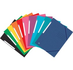 Oxford Top File+ elastomap, voor ft A4, geassorteerde kleuren