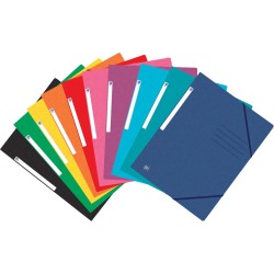 Oxford Top File+ farde à rabats, pour ft A4, couleurs assorties