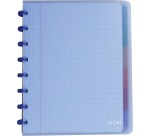 Cahier anneaux avec intercalaires Atoma Trendy 16,5 x 21 cm - 4 x 8 mm - 120 pages