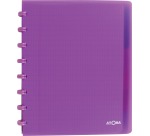 Cahier anneaux avec intercalaires Atoma Trendy 16,5 x 21 cm - 4 x 8 mm - 120 pages