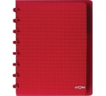 Cahier anneaux avec intercalaires Atoma Trendy 16,5 x 21 cm - 4 x 8 mm - 120 pages