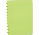 Atoma Trendy cahier, ft A4, 144 pages, ligné, transparant groen