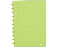 Atoma Trendy cahier, ft A4, 144 pages, ligné, transparant groen