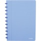 Atoma Trendy cahier A4 - 144 pages - ligné - bleu transparent