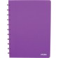 Atoma Trendy cahier, ft A4, 144 pages, ligné, transparant paars