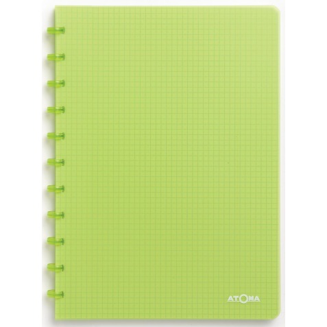 Cahier anneaux Atoma Trendy  21 x 29,7 cm - 5 x 5 mm - 144 pages