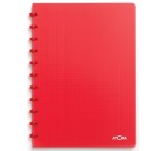 Cahier anneaux Atoma Trendy  21 x 29,7 cm - 5 x 5 mm - 144 pages