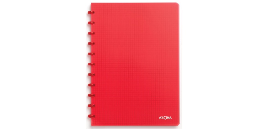 Cahier anneaux Atoma Trendy  21 x 29,7 cm - 5 x 5 mm - 144 pages