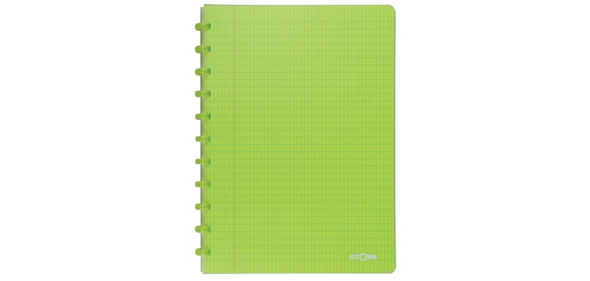 Cahier anneaux Atoma Trendy  21 x 29,7 cm 4 x 8 mm - 144 pages