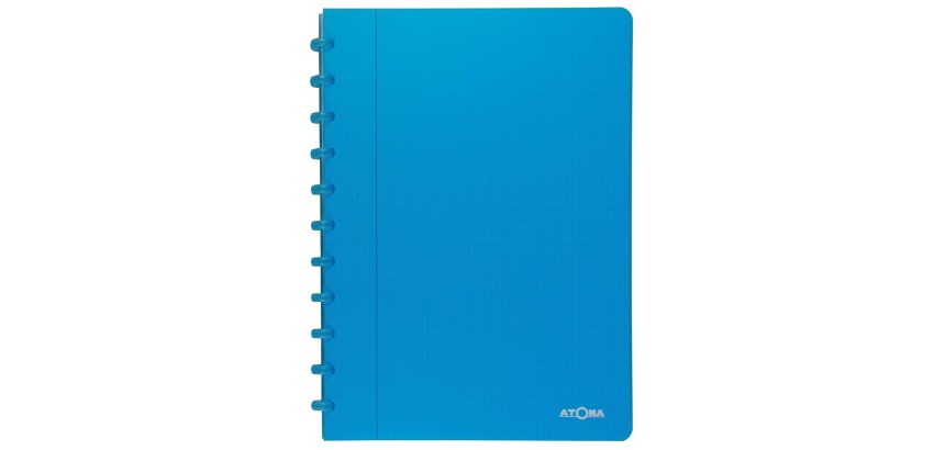 Cahier anneaux Atoma Trendy  21 x 29,7 cm - 4 x 8 mm - 144 pages