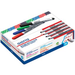 Giotto Robercolor whiteboardmarker maxi, ronde punt, groen