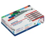 Giotto Robercolor marqueur pour tableaux blancs maxi, pointe ronde, bleu