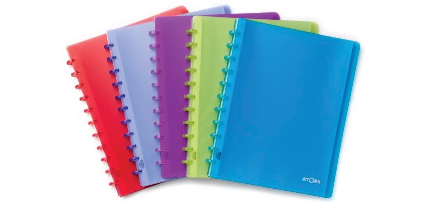 Atoma Dokumentenschutzhüllen für Format A4, 60 Taschen