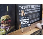 Securit ardoise Mini, ft 24 x 15 cm, hêtre laqué, paquet de 3