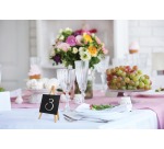 Securit ardoise Mini, ft 24 x 15 cm, hêtre laqué, paquet de 3