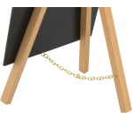 Securit ardoise Mini, ft 24 x 15 cm, hêtre laqué, paquet de 3