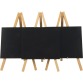 Securit ardoise Mini, ft 24 x 15 cm, hêtre laqué, paquet de 3