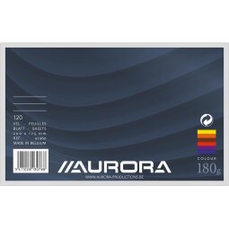 Aurora fiches colorées Ficolor
