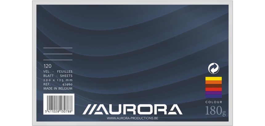 Aurora farbige Karten Ficolor