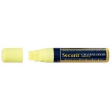 Securit large chalk marker, yellow
