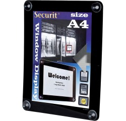 DE_PORTE-AFFICHES VITRES A4 NOIR