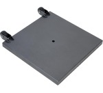 Securit pied panneau galvanisé