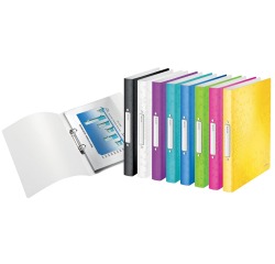 Leitz WOW classeur à anneaux, couleurs assorties