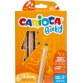 Carioca kleurpotlood Baby 3-in-1, geassorteerde kleuren, 6 stuks in een kartonnen etui