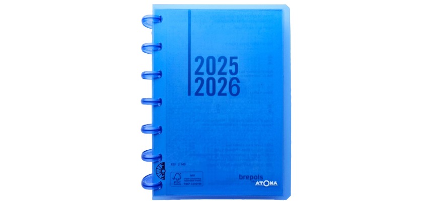 Atoma Schulagenda, ft 110 x 170 mm, 1 Tag pro Seite, 2026-2027
