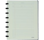 Atoma meetingbook, ft A5, noir, ligné