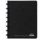 Atoma meetingbook, ft A5, noir, ligné