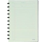 Atoma meeting book, A4 size, black, lined