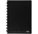 Atoma meetingbook, ft A4, zwart, gelijnd