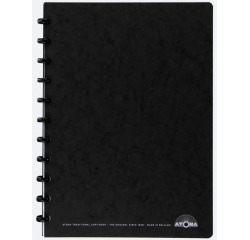 Atoma meetingbook, ft A4, noir, ligné