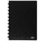 Atoma meetingbook, ft A4, zwart, geruit 5 mm