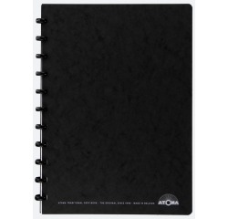 Atoma meetingbook, ft A4, noir, quadrillé 5 mm