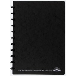 Atoma meetingbook, ft A4, noir, quadrillé 5 mm