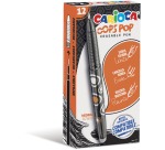 Carioca roller gel Oops Pop, medium, effaçable, boîte de 12 pièces, noir